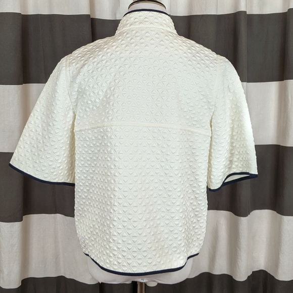 J Crew matelasse cropped jacket - Picture 3 of 6